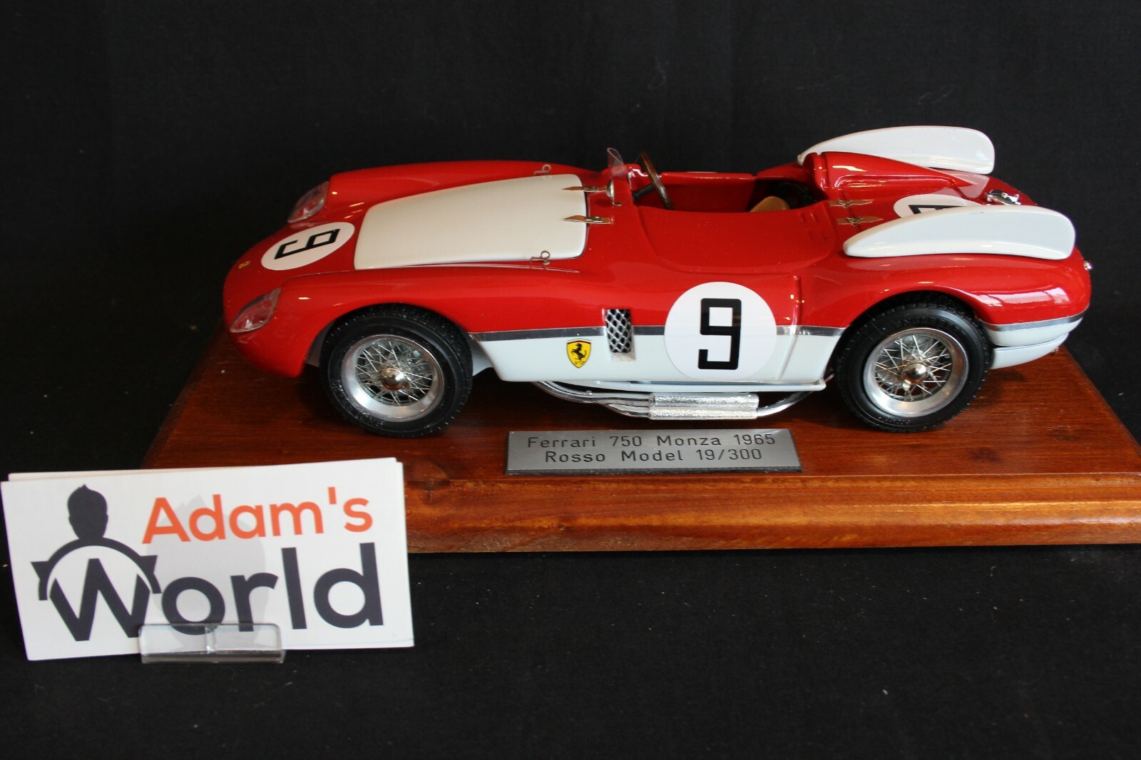 Rosso modello Ferrari 750 Monza 1956 1 18 9 Borges Barreto (POR) (PJBB) migliore offerta Rosso modello Ferrari 750 Monza 1956 1 18 9 9 9 Borges Barreto (POR) (PJBB) Negozio 2018