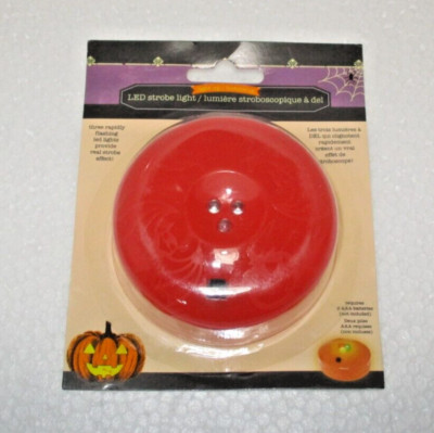 LED Strobe Light For Jack O Lantern/Halloween - B/O, Safer Than Candle