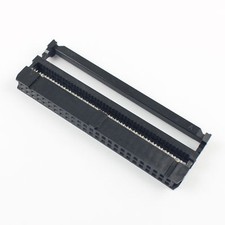 100Pcs Black 2.54mm Pitch 2x25 Pin 50 Pin IDC FC Female Header Cable Connector