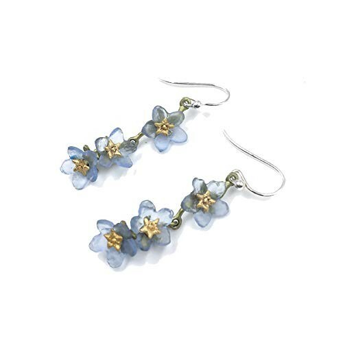 MICHAEL MICHAUD Forget Me Not Triple Flower Earrings #3558 - Picture 1 of 1