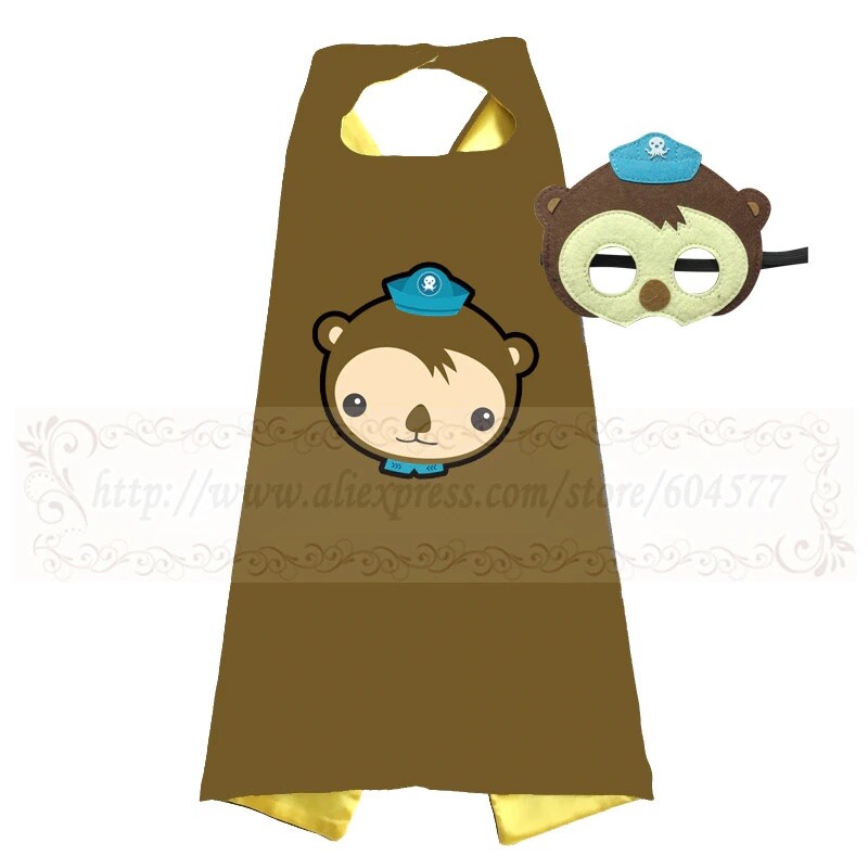 The Pyjama Factory Octonauts Explore Protect Long Pyjamas 906, Blue, 3