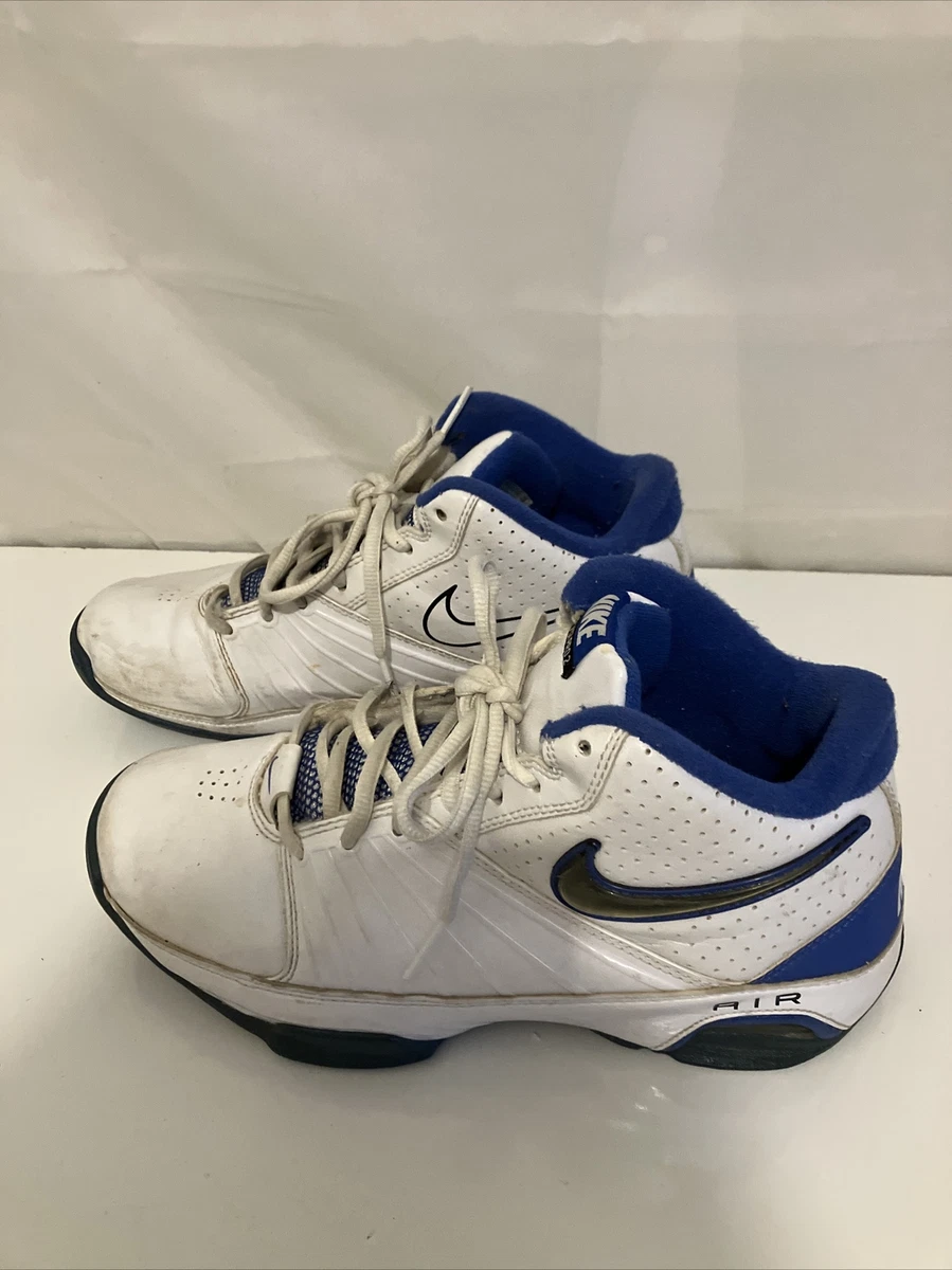 nike air visi pro 2 size 8 code 454093 103 White blue Accent
