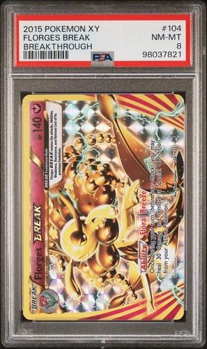 Florges BREAK graded PSA 8 for sale on eBay