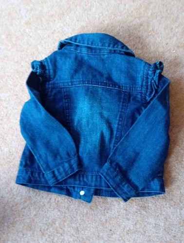 Rachel Zoe 6 To 9 Months Denim Jacket - Picture 3 of 3