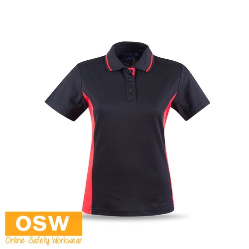 Ladies' Teammate True Dry Contrast Shorts Sleeves Winter Polo Modern Fit PS74 - Picture 7 of 32