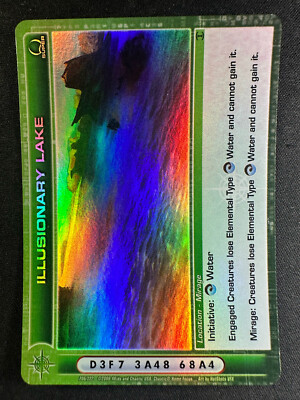 Chaotic Illusionary Lake 206/222 BTD 1st Edition Super Rare