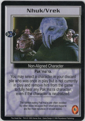 Babylon 5 CCG The Great War Ed Individual Card Sale Near Mint or Better Part 3/4 - Picture 2 of 27