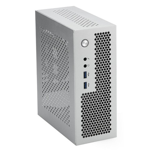 A09 Mini ITX Computer Case Chassis HTPC Host Case USB3.0 ITX Enclosure Computer - Picture 2 of 12
