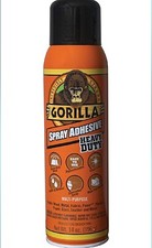 Gorilla Heavy Duty Spray Adhesive, Multipurpose and Repositionable, 14 ounce