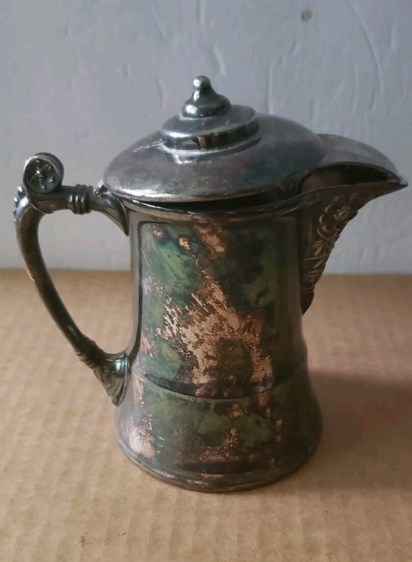 Vintage Pairpoint Mfg. Quadruple Silver Plate CREAMER CREAM 1702