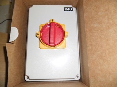 IMO IS10 TRENNER GESCHLOSSEN IP65 4POLIG 80A Mischlast NEU