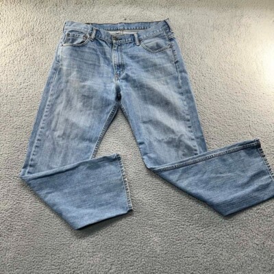 Levis 569 Jeans Mens 36X31 Blue Relaxed Fit Loose Cowboy Mid Rise Clean