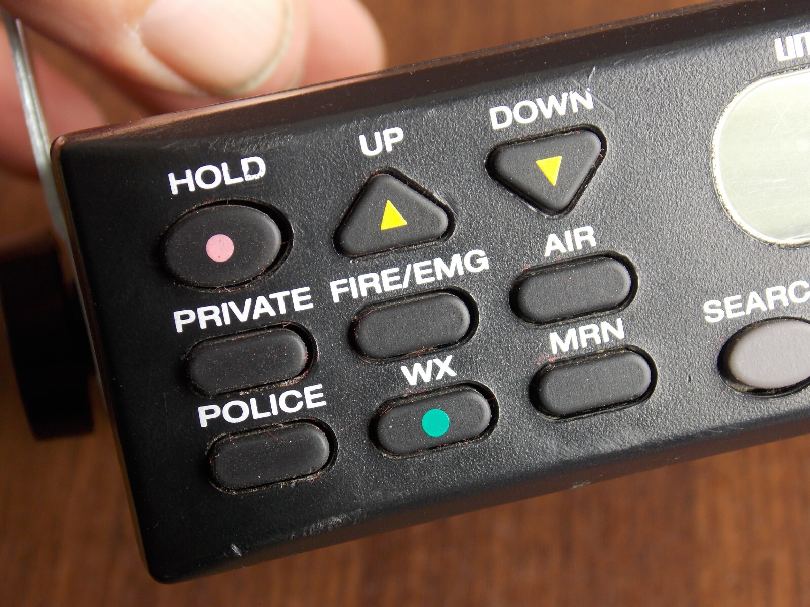 Uniden Bearcat BC350A Scanner Police Fire Aviation Radio Tested Works