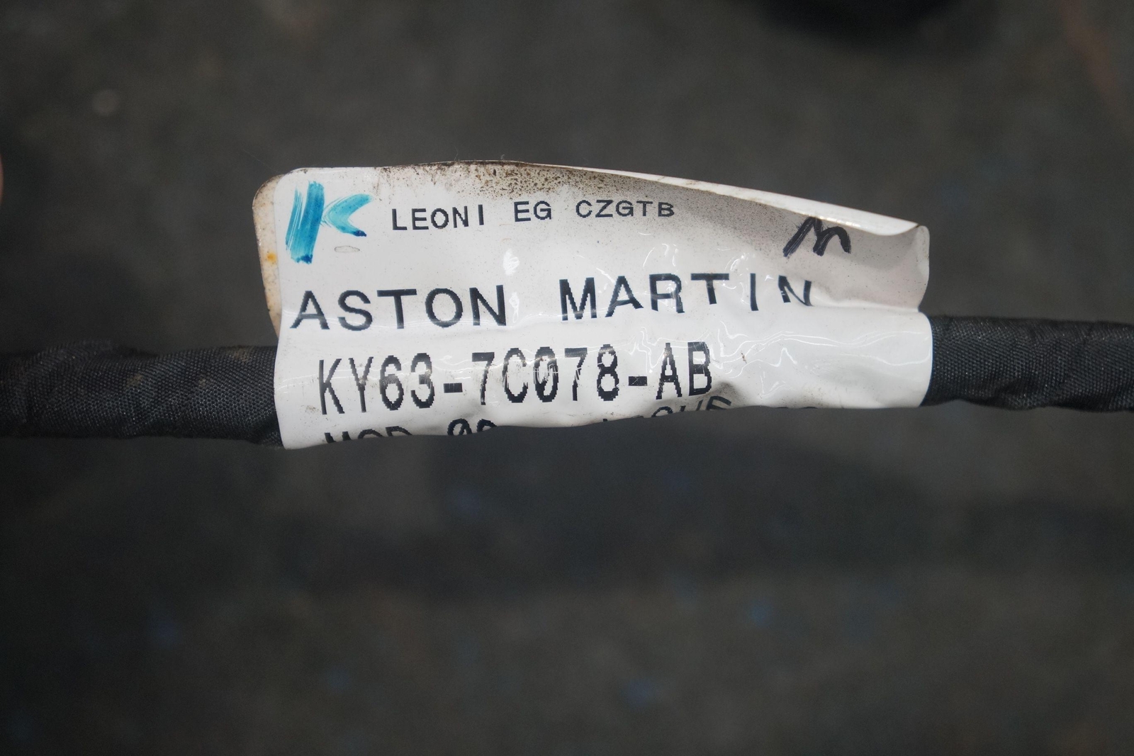 Transmission Wire Wiring Harness KY63-7C078-AB Aston Martin Vantage 2019 *Note*