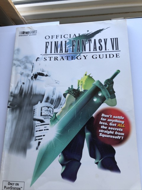 Final fantasy vii remake official strategy guide book - berlindaliving