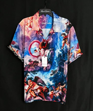 Robert Graham PALAZZO Short Sleeve Renaissance 278 2XL NWT Classic Fit XXL