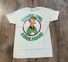 NOS 2010 Moe’s The Simpsons “Thank You, Come Again” T- Shirt Sz Medium