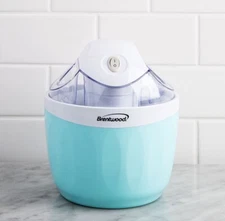 Brentwood Ice Cream Gelato Sorbet Maker Machine 1 Quar Brand New No Box Blue Min