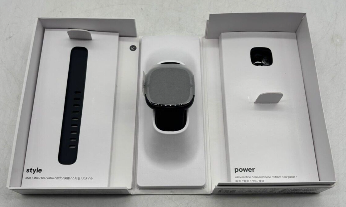 Fitbit Sense 2 Graphite Smartwatch - Advanced Health & Fitness Tracker in Excellent Condition-image