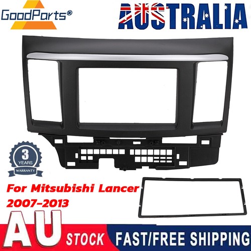 <!--F#f_0-->For Mitsubishi Lancer 2007-13 Car stereo radio Double-Din Facia Fascia dash kit<!--F/-->