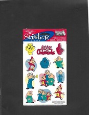 Vintage AGC/Forget Me Not Alvin And the Chipmunks Stickers 2 Sheets NIP
