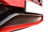 Mercedes AMG C63 (W205) - Unterer Grill - Silbern (2016 - 2018)