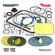A904 TF6 Transmission Rebuilt Kit Transtec Master Kit with Steels 1972 - 1998