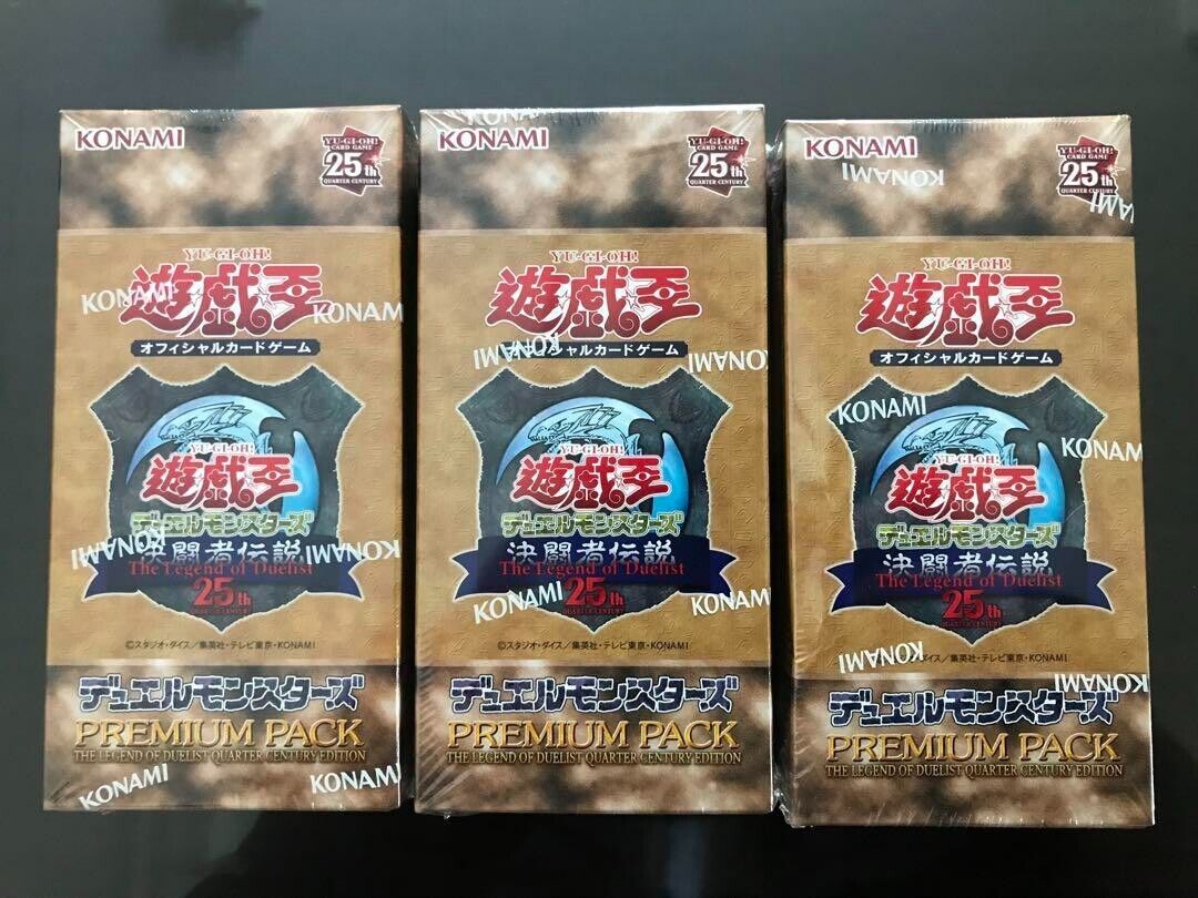 Yu Gi Oh OCG 25th Premium pack Legend of Duelist QUARTER Yu Gi Oh OCG 25th Premium pack Legend of Duelist QUARTER