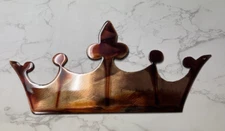 Crown of Glory Metal Wall Art Decor 10 1/2" x 5 1/2"