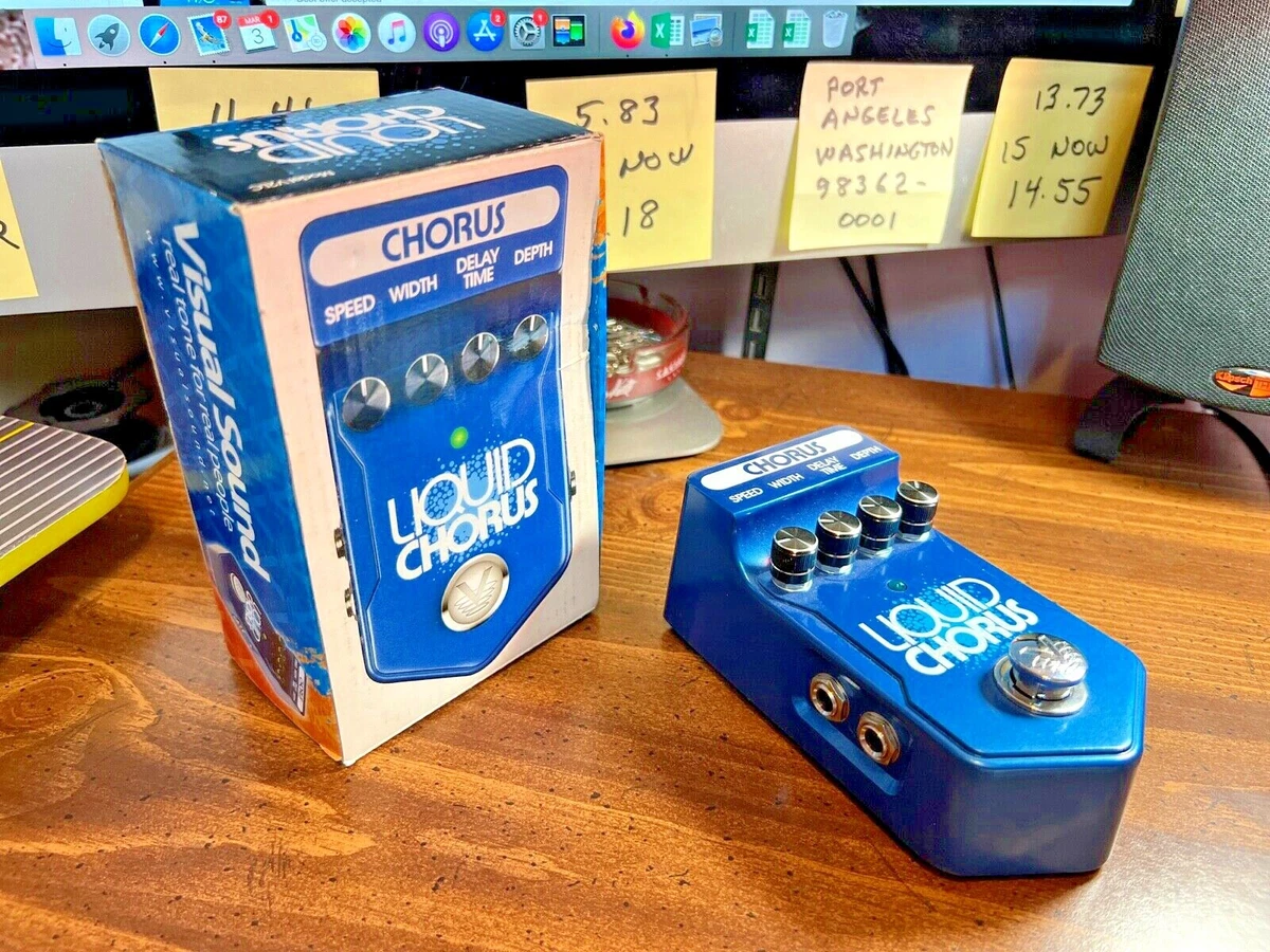 Visual Sound Liquid Chorus Analog V2LC Series Rare Guitar Effect Pedal
