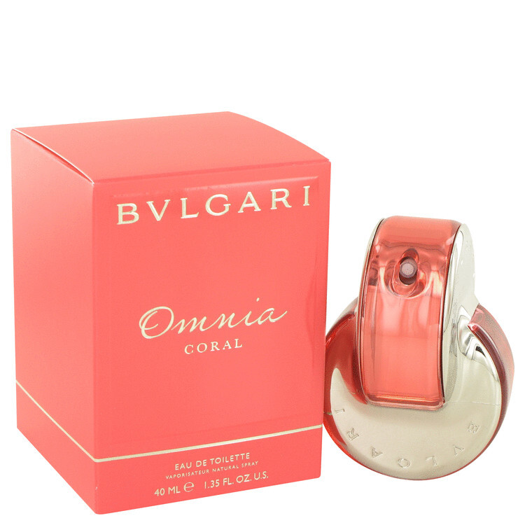 Omnia Coral by Bvlgari Eau De Toilette Spray 1.4oz/41ml for Women