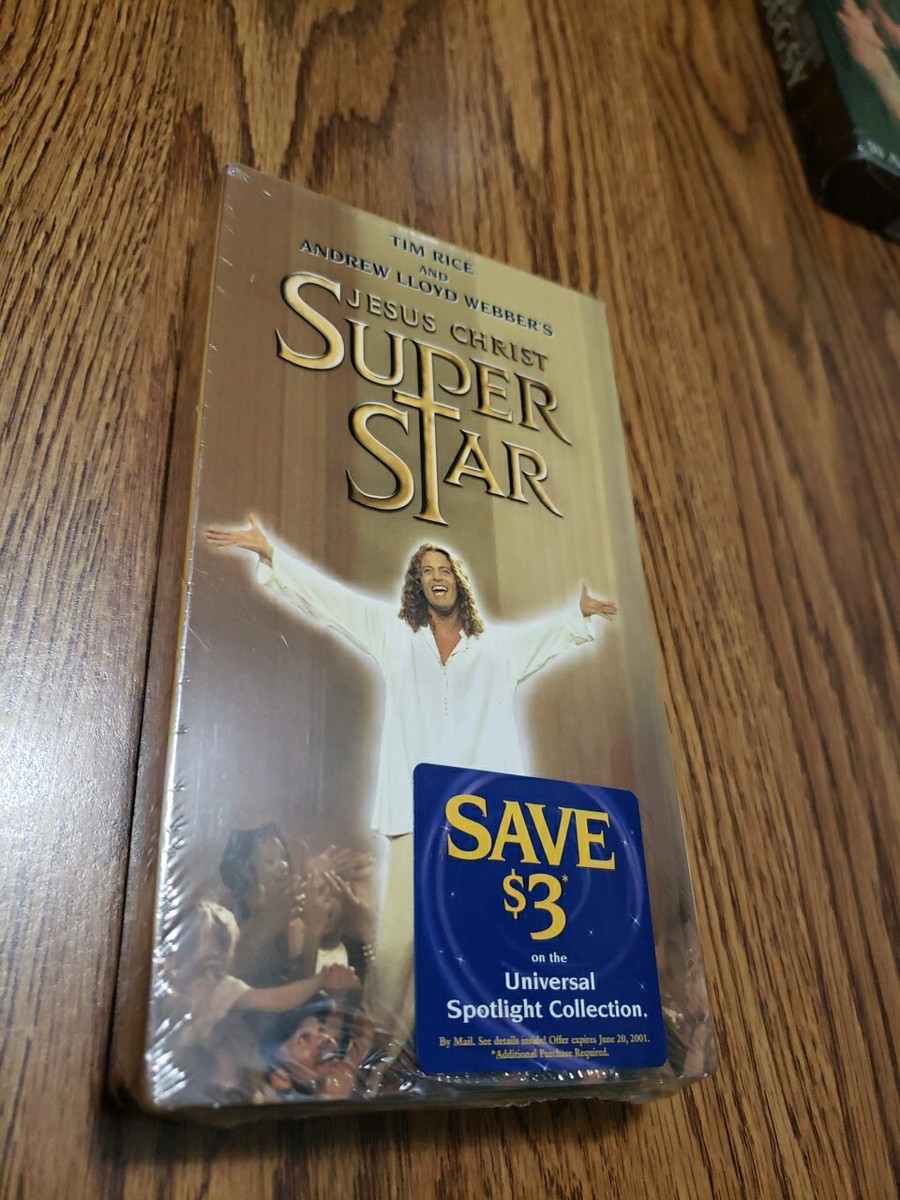 Jesus Christ Superstar VHS Video Tape Andrew Lloyd Webber & Tim