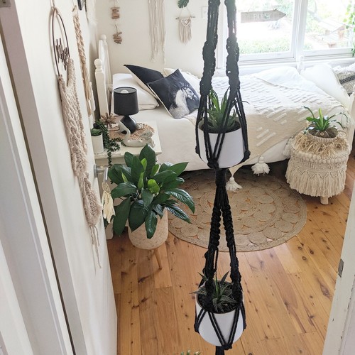 Macrame Plant Hanger - Various Colours - Handmade - Picture 22 of 43