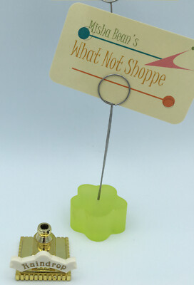 Vintage 1989 Matchbox Carousel Horse Base Only RAINDROP replacement part