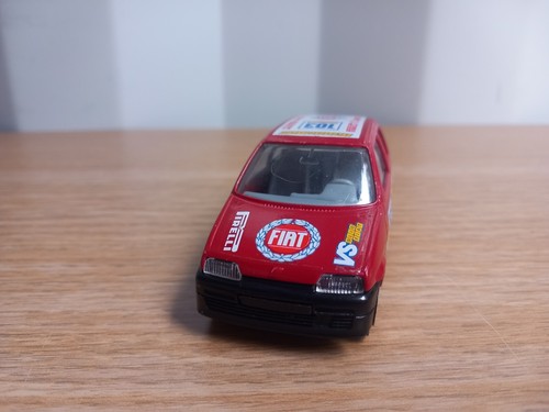 Burago 1/43 Fiat Cinquecento Rally Red Code 4138 DieCast Car - Picture 2 of 10