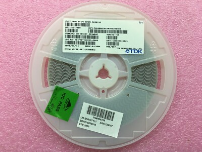 (100 PIECE LOT) VLF3010AT-3R3MR87, TDK, FIXED IND 3.3UH 870MA 170 MOHM, ROHS