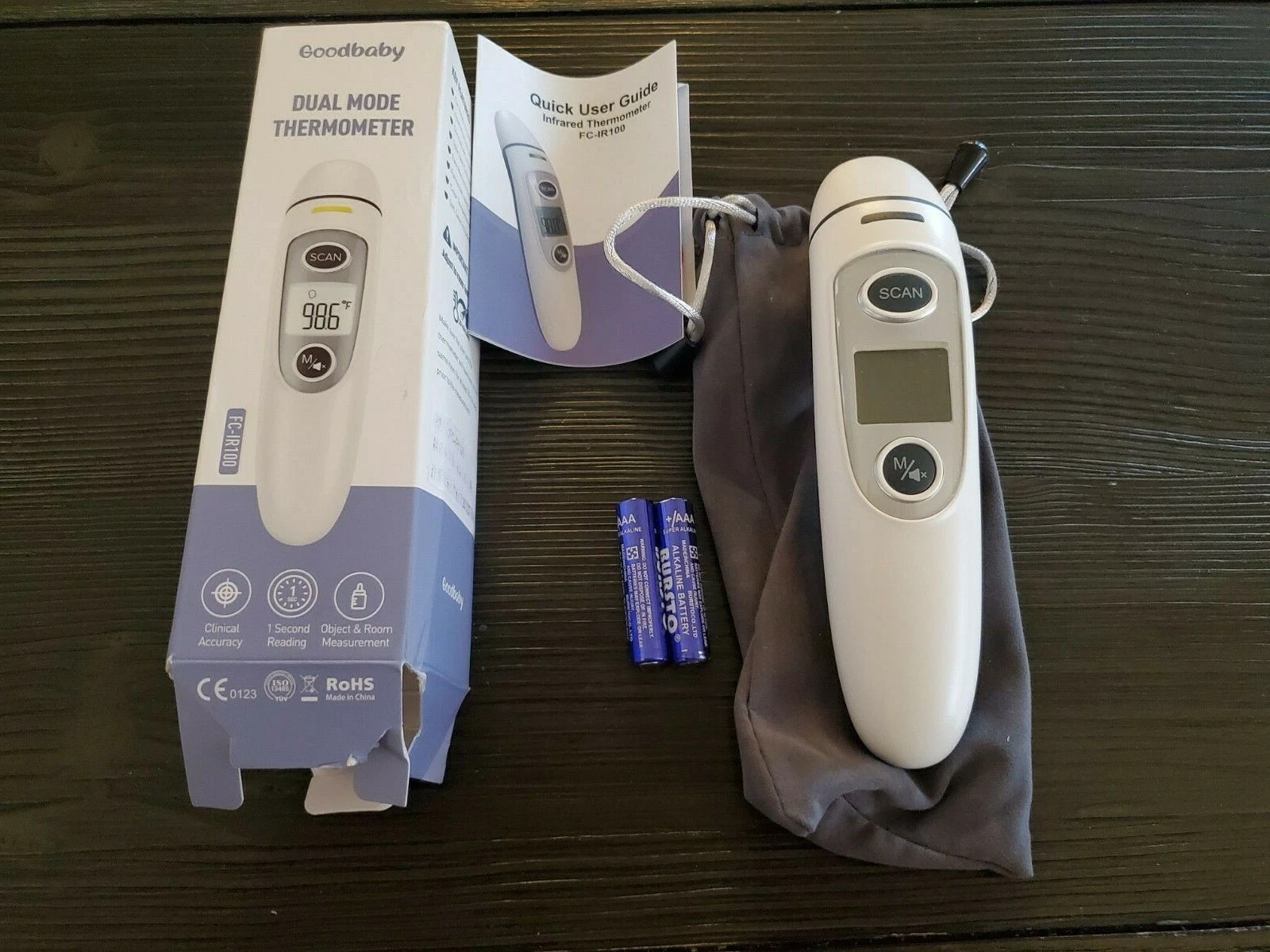 Goodbaby FC-IR100 Ear Thermometer - Blue
