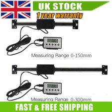 Accurate Digital Readout Scale 0-300mm For Milling Lathe Linear DRO LED