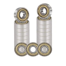 608ZZ (20Pcs) Ball Bearing Double Shielded Deep Groove Ball Bearings