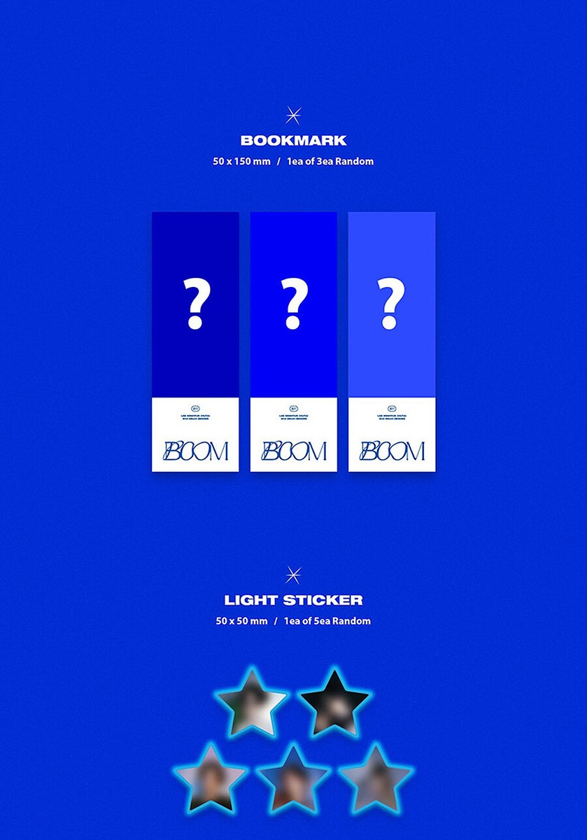 BTOB アルバム BTOB LEE MINHYUK(HUTA) BOOM 2nd Album CD+POSTER+Photo Book+2