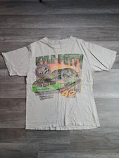 Kyle Petty Mello Yello Vintage Shirt #42 Racing Nascar King Petty Distressed 