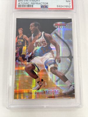 1997-98 Bowman's Best Chrome Rookie Atomic Refractor #124