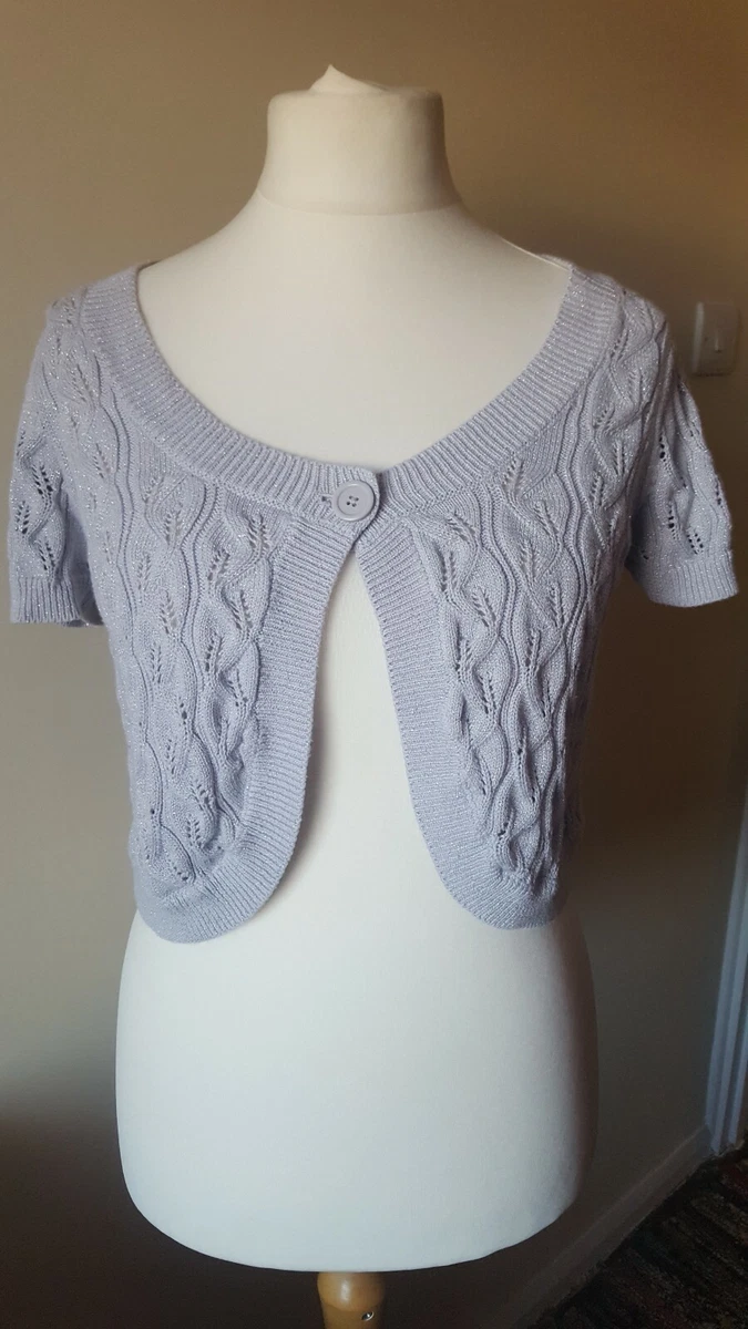 Silver shrug deals cardigan