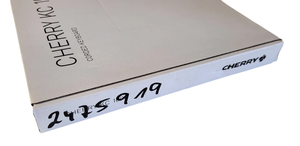 NEU&OVP Tastatur Cherry KC 1000 (JE8000DE) Weiß Deutsch QWERTZ - Bild 2 von 2