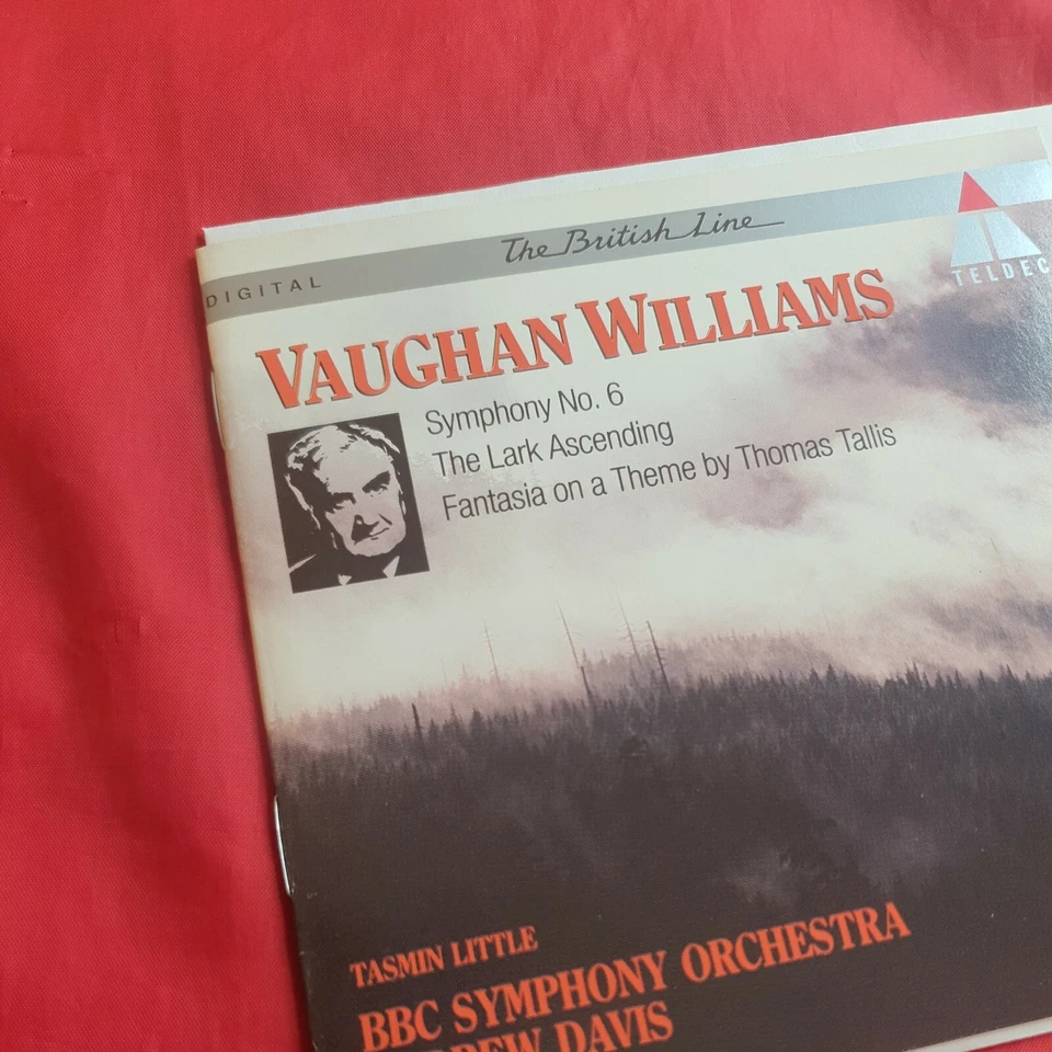 Vaughan Williams Symphony No. 6 The Lark Ascending Tasmin Little Andrew Davis CD - Изображение 2 из 4