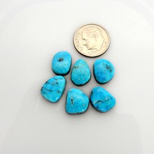 Natural Morenci Turquoise cabochons cabs Gemstones gems stones m397