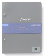 Filofax Storage Binder Grey for A5 size Insert Organiser Sheets 132920