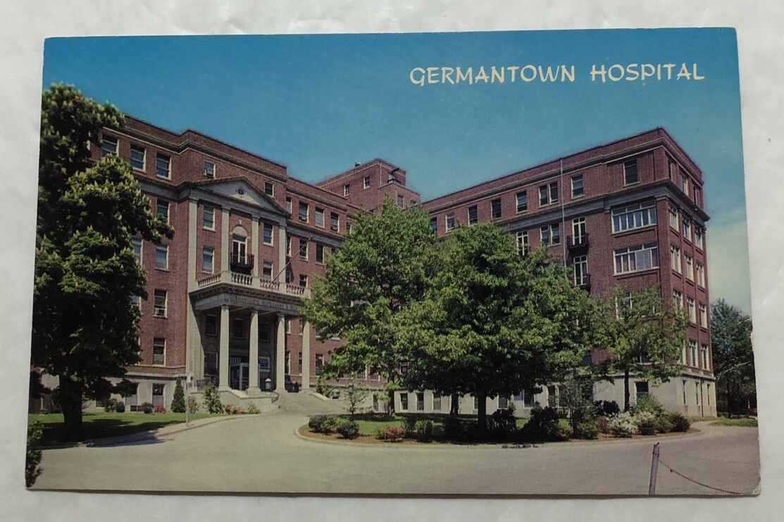 Germantown Hospital Philadelphia, Pennsylvania. Postcard (I2) | eBay