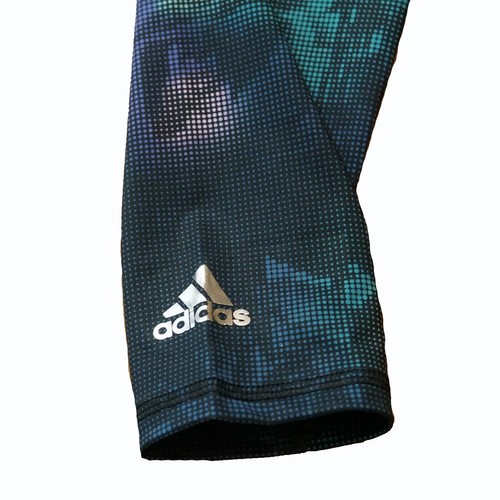 NWT ADIDAS CLIMALITE GIRLS TIGHTS BELIEVE THIS STRETCH GREEN KIDS SIZE S - Picture 4 of 4