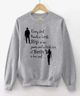 Beth Dutton Sweatshirt T Shirt Yellowstone Every Girl Needs Rip Montana Cowgirl